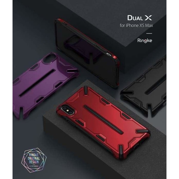 Ringke Dual X Skal till Apple iPhone XS Max - Svart Black