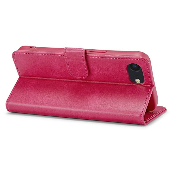 LC.IMEEKE iPhone 16e Plånboksfodral Konstläder - Rosa