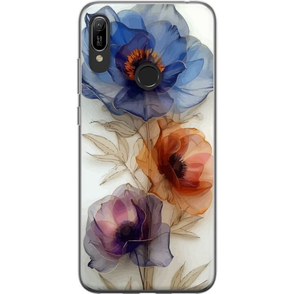 Mobilskal till Huawei Y6 (2019) med Silkesblommor