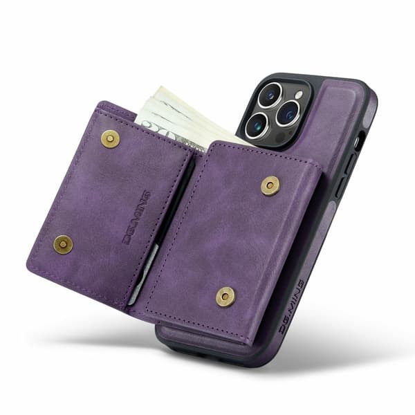 DG.MING M6 Series Mobilskal till iPhone 12 Pro Max Magnetiskt Lila