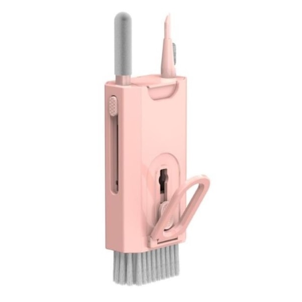 8-in-1 Cleaning Tool Kit med Brush - Rosa