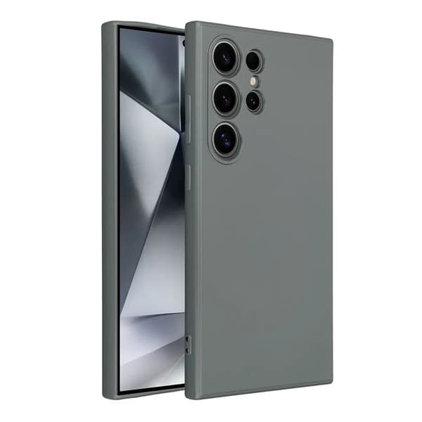 Telefontaske til Galaxy S24 Ultra Metallic - Grå Grå