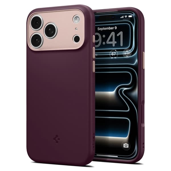 Spigen Mobilskal För iPhone 17 Pro Max/18 Pro Max Magsafe Nano Pop - Burgundy