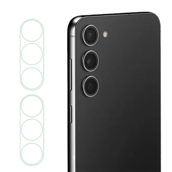 [2-PACK] Galaxy Z Flold 5 Kameralinsskydd i Härdat glas - Clear