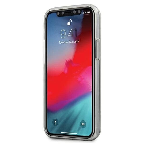 Guess Taske til iPhone 12 & 12 Pro Metallic Collection - Lyserød Pink
