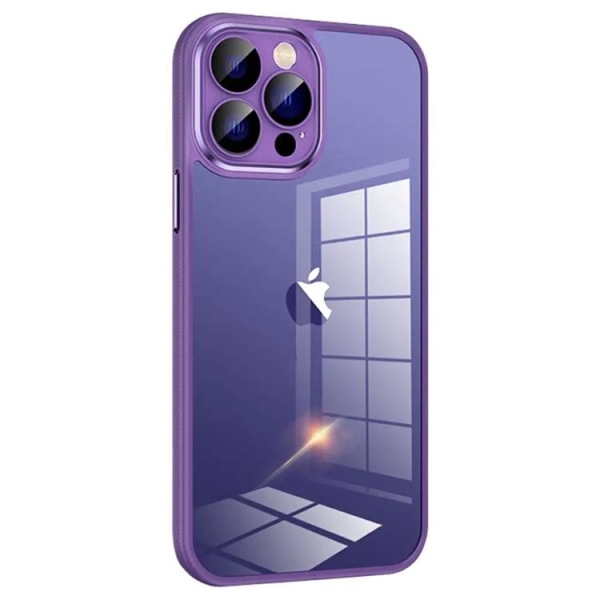 iPhone 14 Pro -matkapuhelinkotelon ikkunan rakenne - violetti
