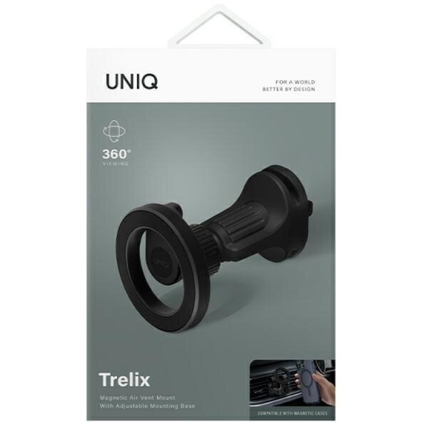 Uniq Mobile Holder Magsafe Ventgrill - musta