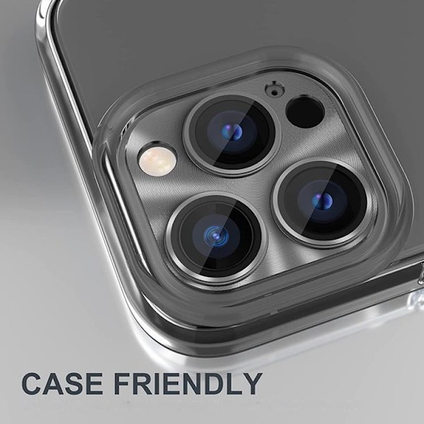 ENKAY iPhone 14 Pro Max/14 Pro Kameralinsskydd i Härdat glas - Guld