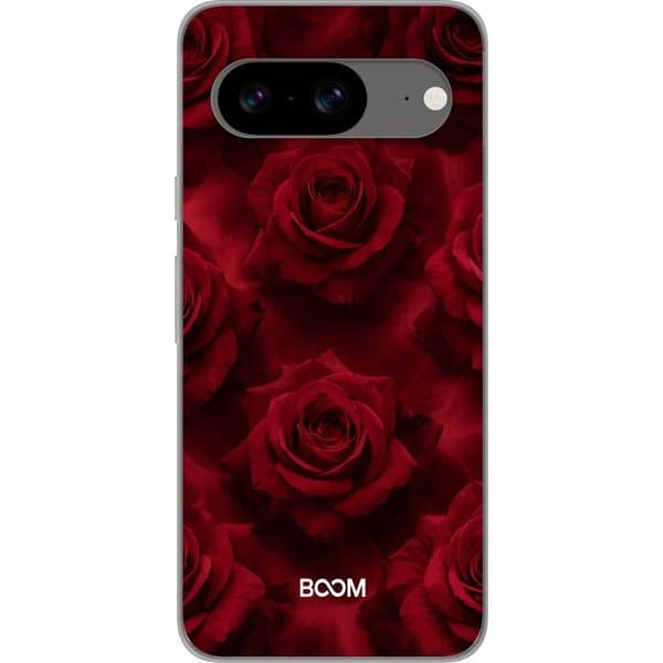 Taske til Google Pixel 8 med Crimson Rose