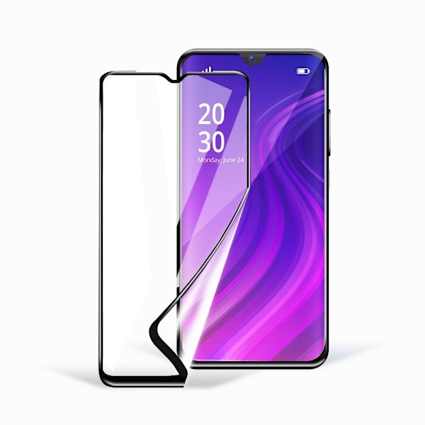 5D Härdat Glas Skärmskydd till Samsung Galaxy A71 / A71 5G Svart Svart