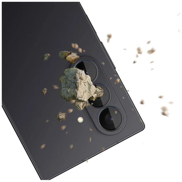 3MK Galaxy Z Fold 7 kameralinsedæksel hærdet glas Lens Pro - Sort Svart