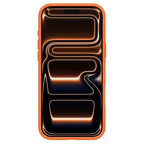 Spigen Telefontaske til iPhone 17 Pro Max Magsafe Silikone Fit - Orange Orange