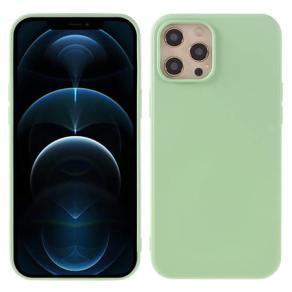 X-LEVEL Mobilskal till iPhone 12 Pro Max i Liquid Silicone - Ljusgrön