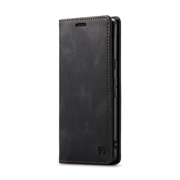 AUTSPACE Google Pixel 8 Pro Wallet Fodral KonstLäder - Svart
