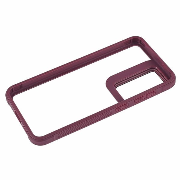Mobilskal för Samsung Galaxy S26 Plus PC + TPU med kickstand - Vinröd