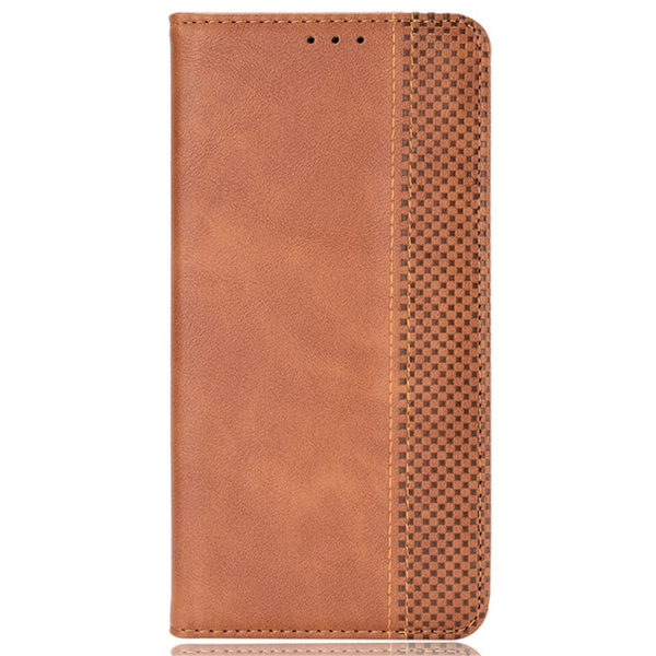 Nothing Phone (2a) Plus Plånboksfodral Retro Kickstand - Brun Brun