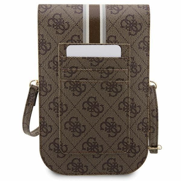 Guess Halsbandsfodral Stripes - Brun