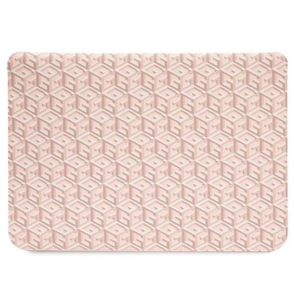 Guess Datorfodral 14'' GCube Stripes - Rosa