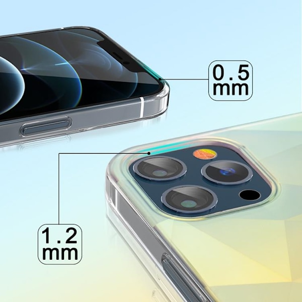 Kingxbar Triangle Streamer Series Skal iPhone 13 Pro - Blå Blå