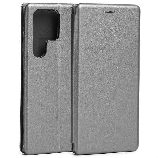 Beline Galaxy S23 Ultra Plånboksfodral Magnetic - Stål
