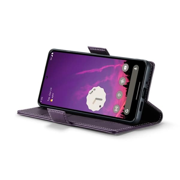 CASEME Plånboksfodral Konstläder för Google Pixel 9 Pro XL - Lila