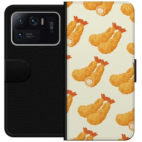 Plånboksfodral till Xiaomi Mi 11 Ultra med Räkor