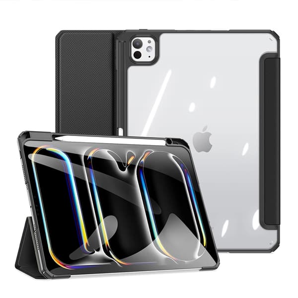 Dux Ducis iPad Pro 11" (2024) Etui Toby med Klap - Sort Black