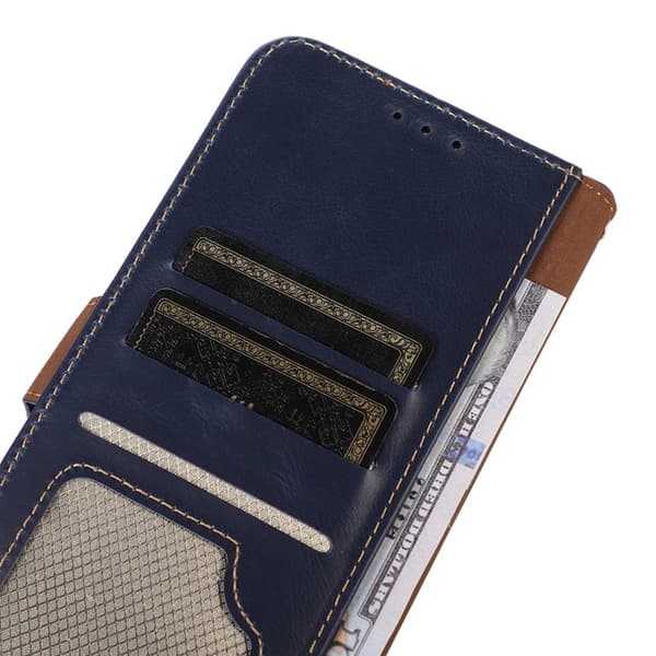 Samsung Galaxy S26 Ultra Plånboksfodral RFID Skydd Äkta Läder - Blå