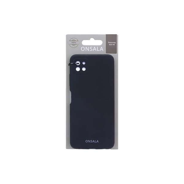 ONSALA Telefontaske Silikone Samsung A22 5G - Sort Black