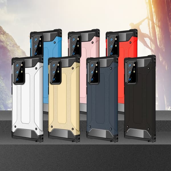 Tough Armor Cover til Galaxy Note 20 Ultra - Sort Black