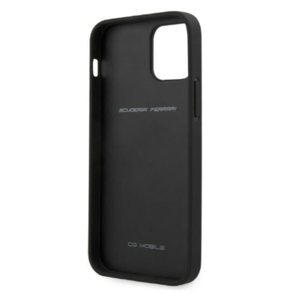 Ferrari On Track Carbon Stripe Cover iPhone 12 Pro Max - Sort Black