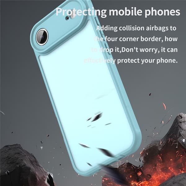 Mobilskal till iPhone Air Frostade krockkuddar Drop Proof - Grön Grön