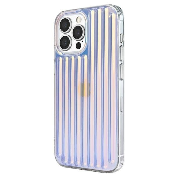 UNIQ Coehl Linear Skal iPhone 13 Pro Max - Iridescent Blå