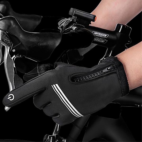 Sword Vandtætte touch handsker / handsker - Large - Sort Black
