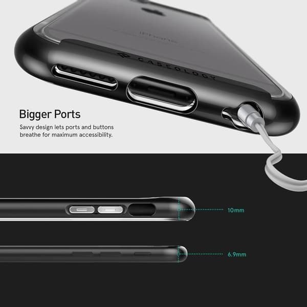 Caseology SkyFall Cover til Apple iPhone 6(S) Plus - Sort Black