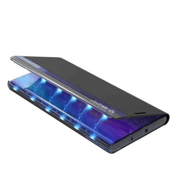 Galaxy A73 Case Sleep Flip - musta
