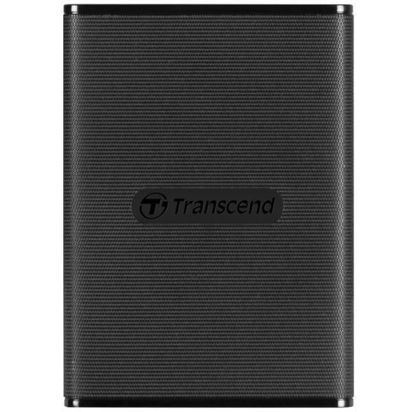 Transcend Bærbar SSD ESD270C USB-C 2TB (R520/W460) - Sort