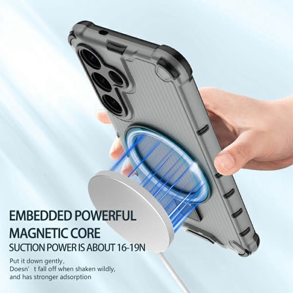 Mobilskal för Samsung Galaxy S26 Plus Magnetiskt med Kickstand Plast