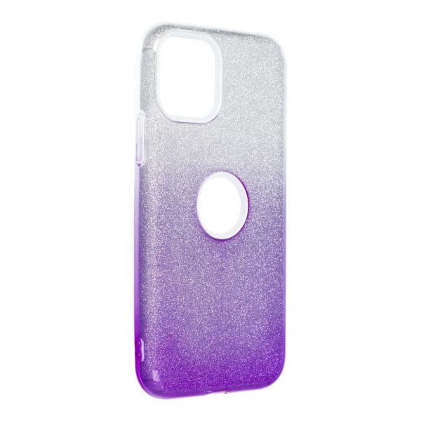 Forcell SHINING kotelo iPhone 11 PRO:lle kirkas/violetti