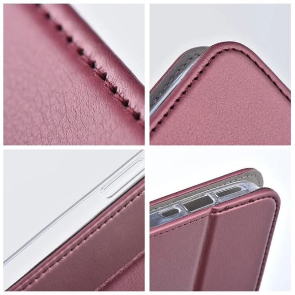 Xiaomi Redmi Note 14 Pro/14 Pro Plus Pung Taske Magneto Vinröd