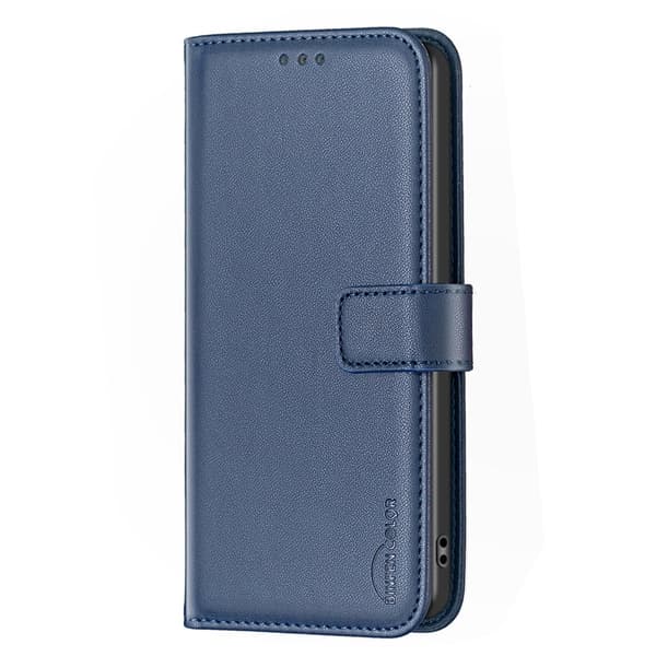 BINFEN Samsung Galaxy S26 Pro Plånboksfodral Folio Flip Konstläder - Blå