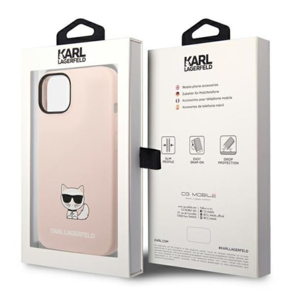 Karl Lagerfeld iPhone 14 Plus Skal Silicone Choupette Body - Lju