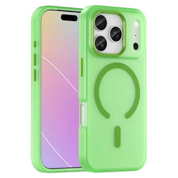 Mobilskal till iPhone 17 Pro MagSafe Matte Translucent - Grön Grön