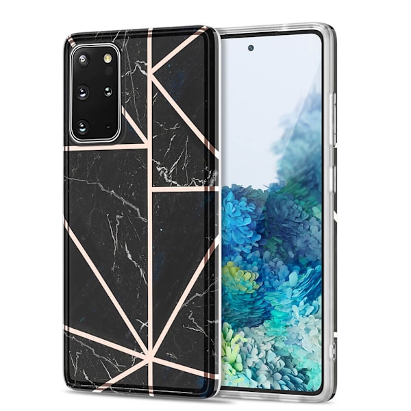 BOOM - Grid skal Galaxy S20 Plus - Svart Marmor Svart