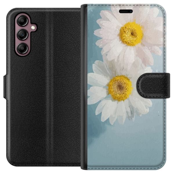 Pung Taske til Samsung Galaxy A14 5G med sommerblomster