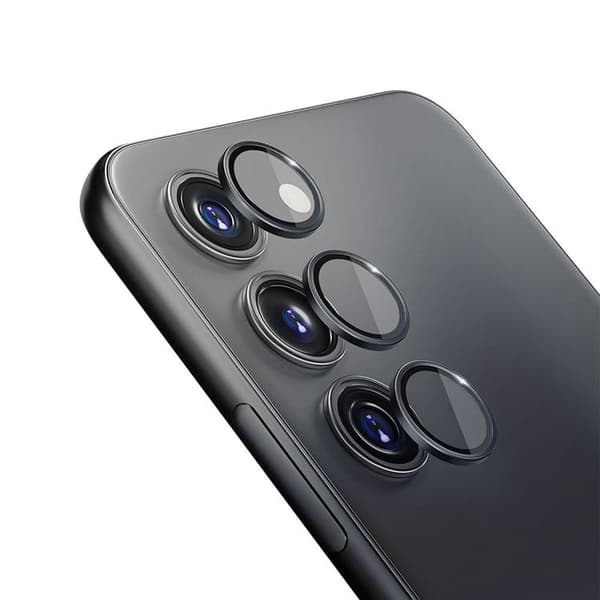 3MK Galaxy A25 5G Kameralinsebeskyttelse i Hærdet glas Pro - Sort Rosa