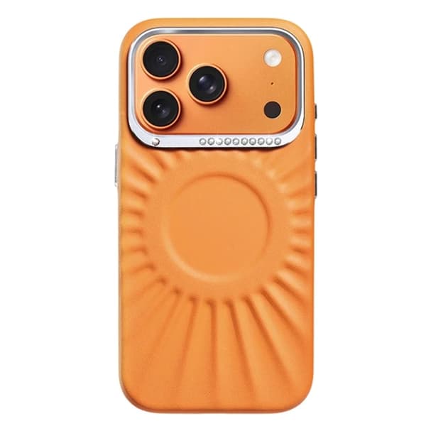 JAUCASE Mobilskal till iPhone 17 Pro Magsafe TPU - Orange Orange