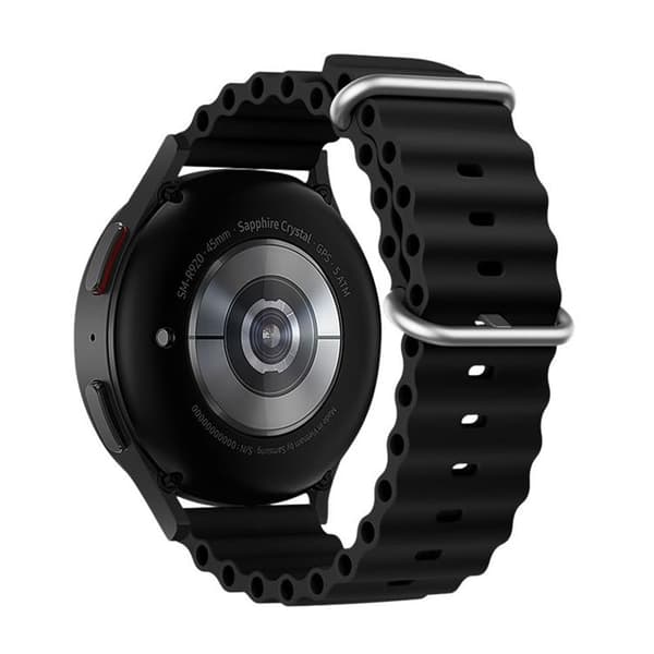 Forcell Galaxy Watch Armband (20mm) FS01 - Svart Black