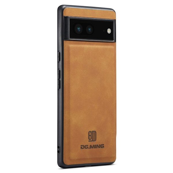 DG.MING Mobilskal till Google Pixel 7 5G Anti-Drop Shockproof Brun
