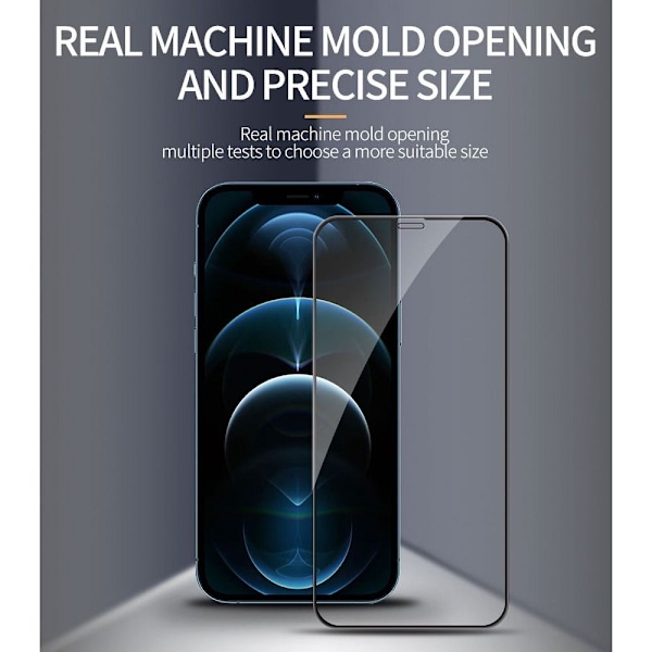 X-ONE Sapphire Härdat Glas Skärmskydd till iPhone 12/12 Pro